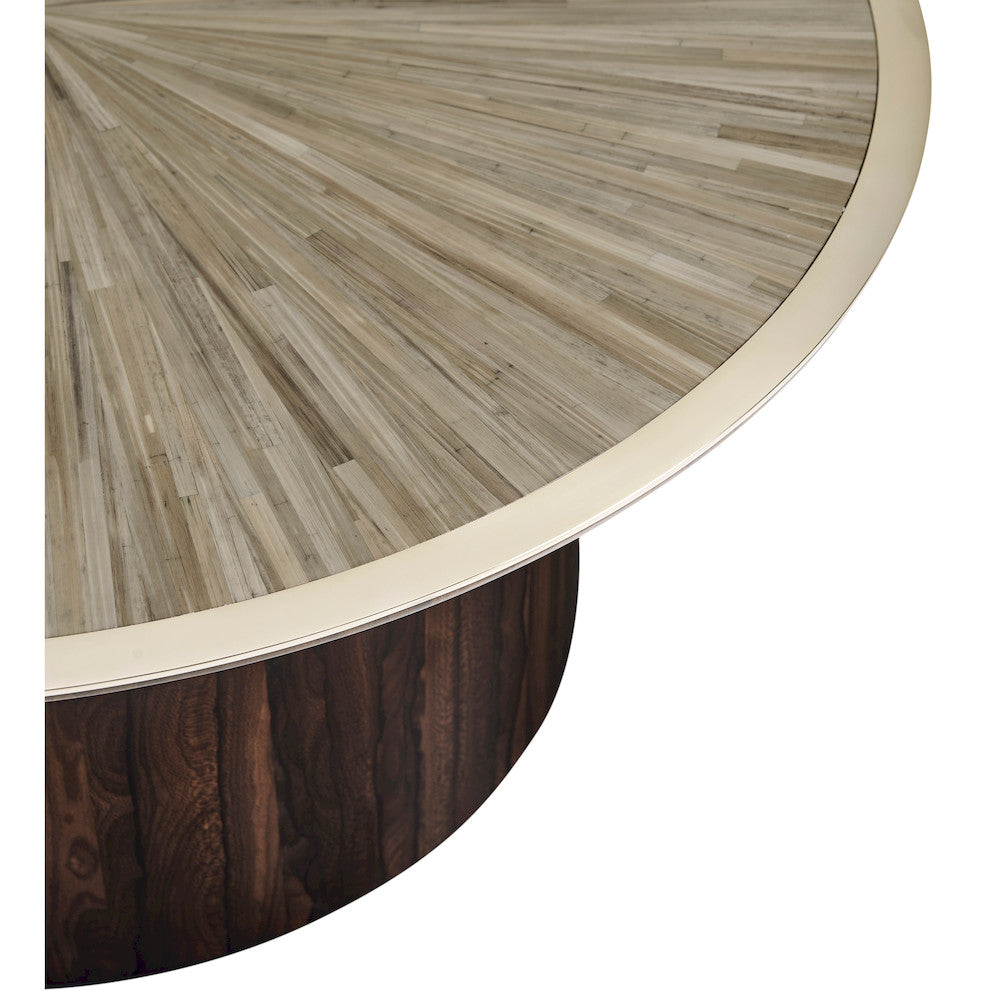 Jonathan Charles Fine Furniture - Terra Round Cocktail Table - 500553-VGS view 5