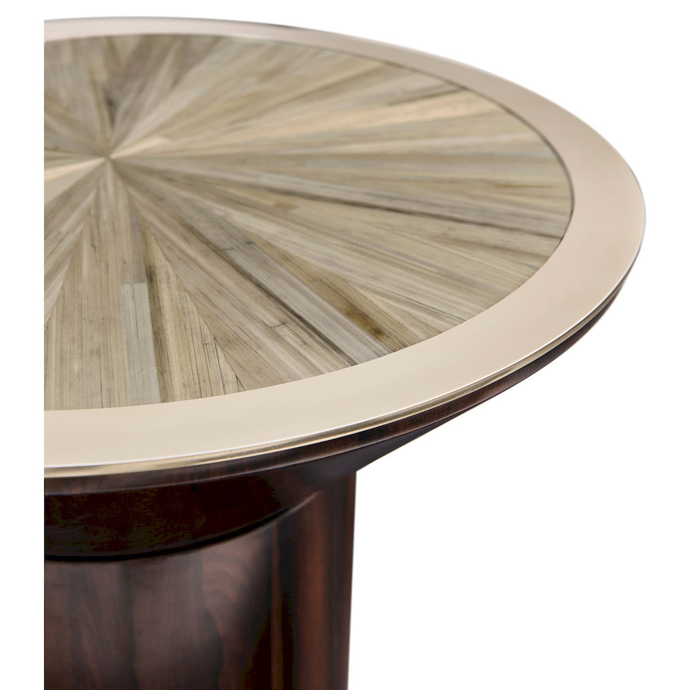 Jonathan Charles Fine Furniture - Terra Round Side Table - 500552-VGS view 4