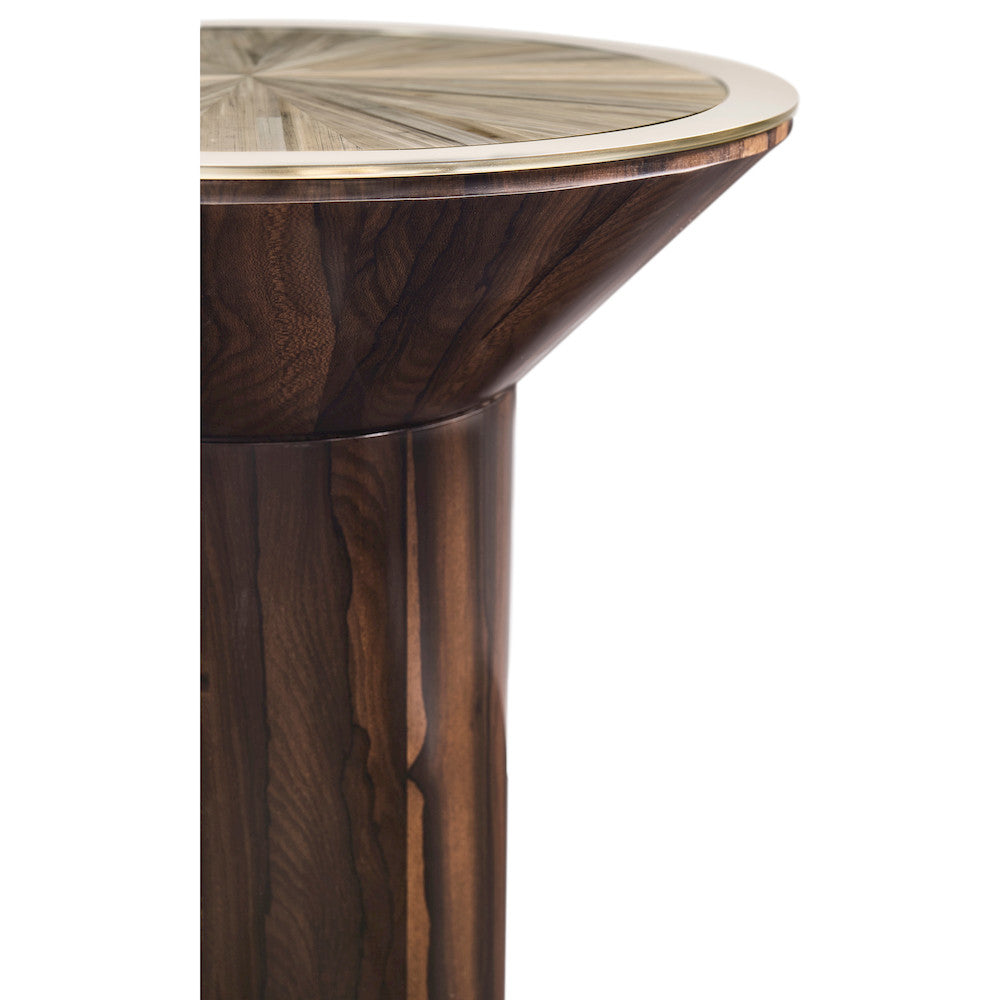 Jonathan Charles Fine Furniture - Terra Round Side Table - 500552-VGS view 5