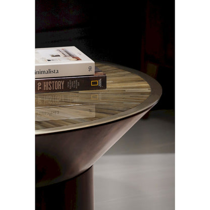 Jonathan Charles Fine Furniture - Terra Round Side Table - 500552-VGS view 7