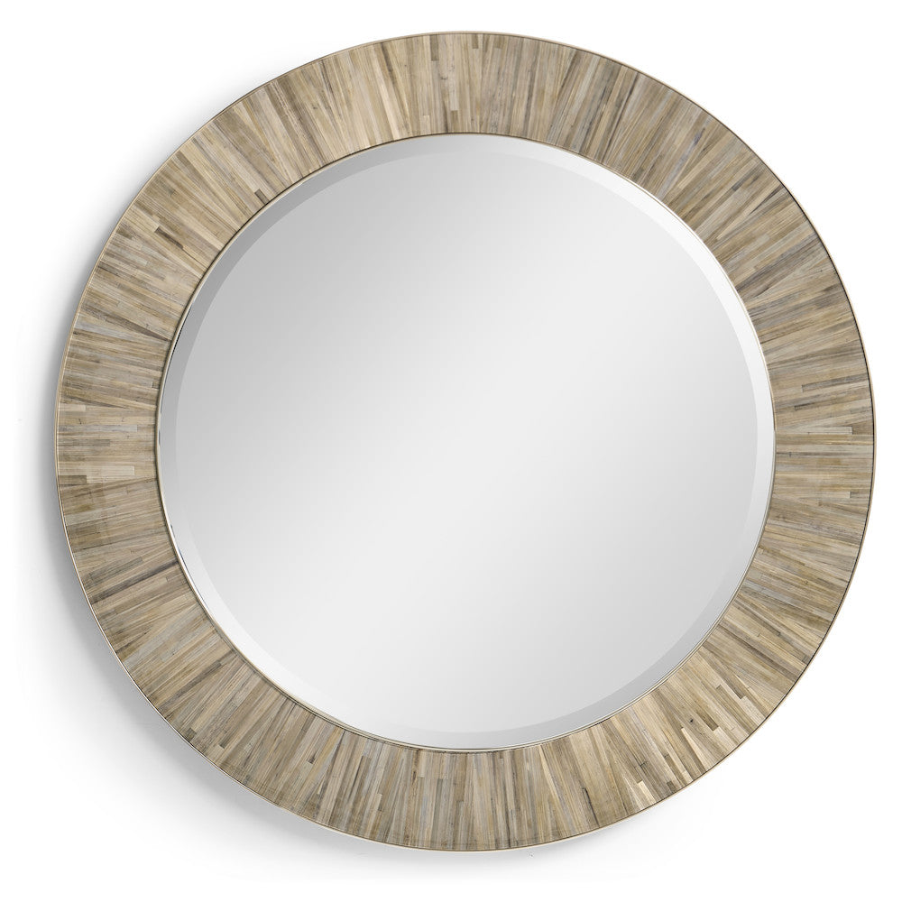 Jonathan Charles Fine Furniture - Terra Round Wall Mirror - 500588-VGS view 1
