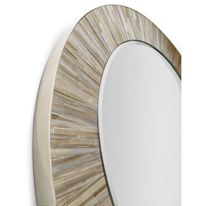 Jonathan Charles Fine Furniture - Terra Round Wall Mirror - 500588-VGS view 3