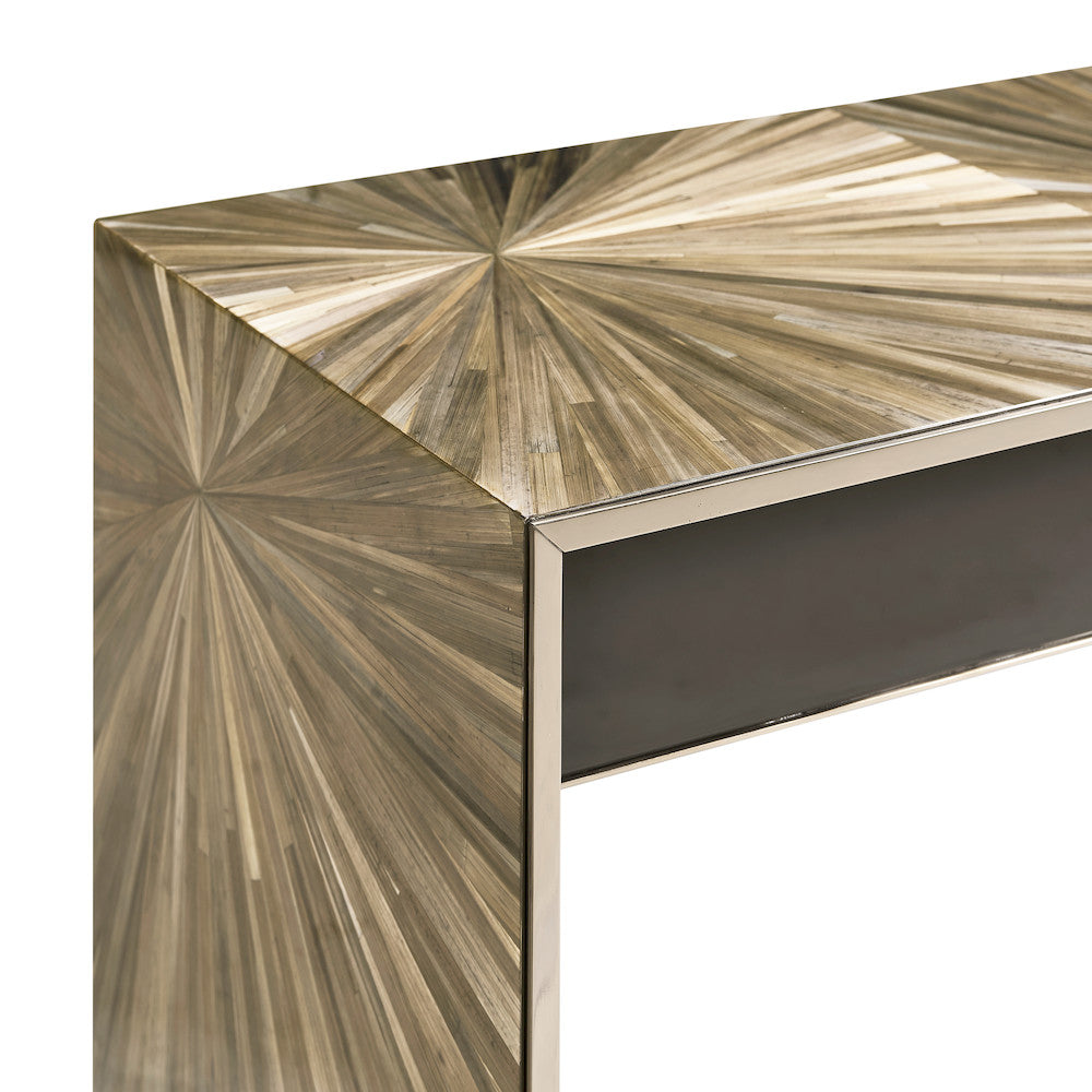 Jonathan Charles Fine Furniture - Terra Waterfall Console Table - 500544-VGS view 7