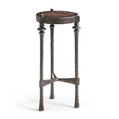 Jonathan Charles Fine Furniture - Terravita Round Side Table - 491243-BKO view 1
