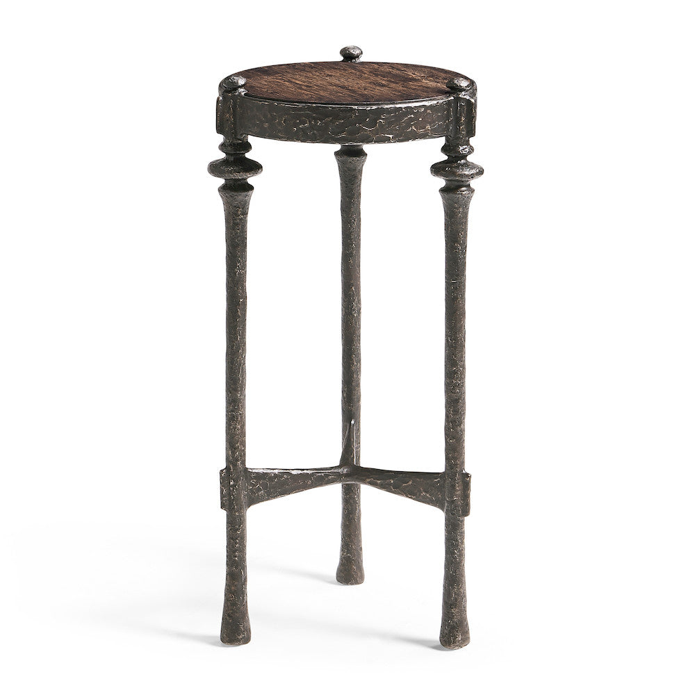 Jonathan Charles Fine Furniture - Terravita Round Side Table - 491243-BKO view 2