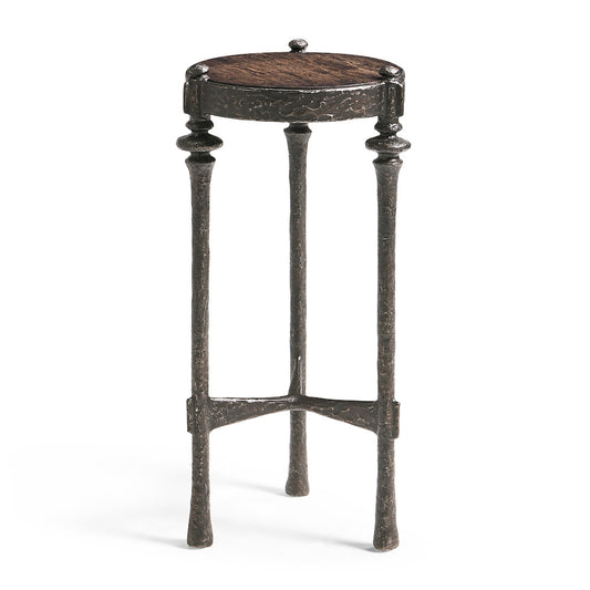 Jonathan Charles Fine Furniture - Terravita Round Side Table - 491243-BKO view 2