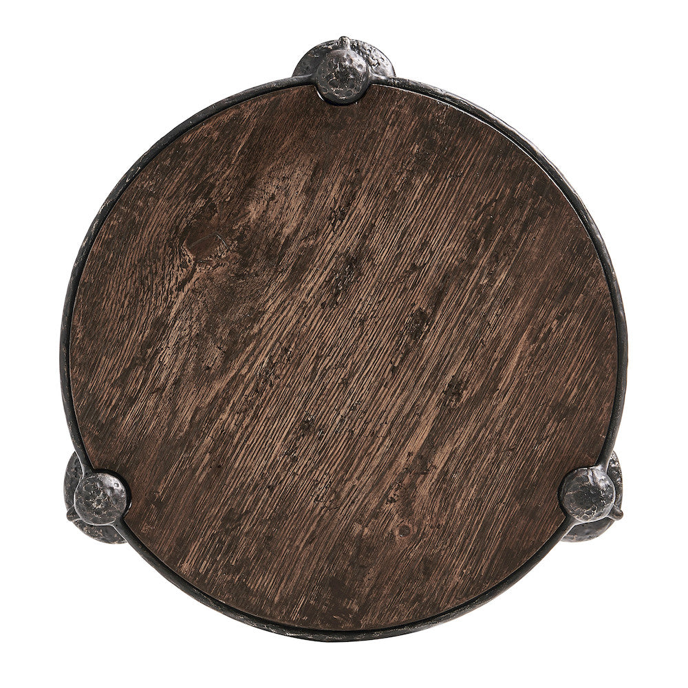Jonathan Charles Fine Furniture - Terravita Round Side Table - 491243-BKO view 4