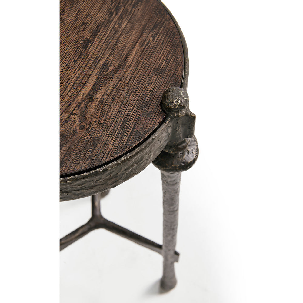 Jonathan Charles Fine Furniture - Terravita Round Side Table - 491243-BKO view 5
