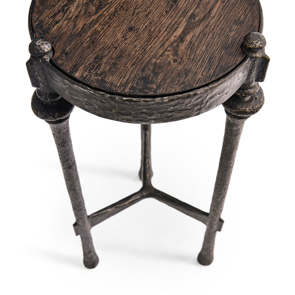Jonathan Charles Fine Furniture - Terravita Round Side Table - 491243-BKO view 8