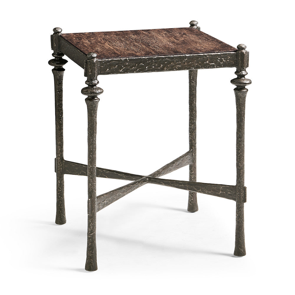 Jonathan Charles Fine Furniture - Terravita Square Side Table - 491250-BKO view 1