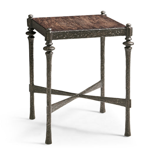 Jonathan Charles Fine Furniture - Terravita Square Side Table - 491250-BKO view 1