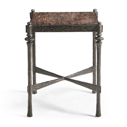 Jonathan Charles Fine Furniture - Terravita Square Side Table - 491250-BKO view 2