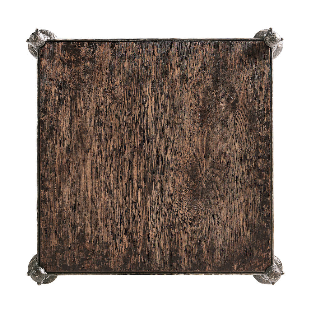 Jonathan Charles Fine Furniture - Terravita Square Side Table - 491250-BKO view 3