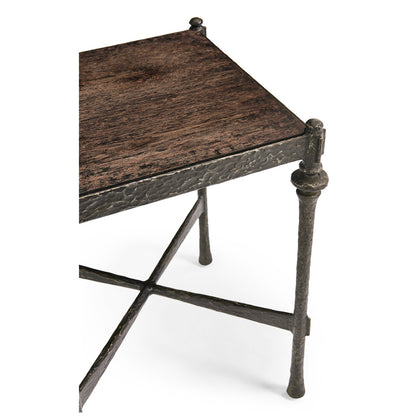 Jonathan Charles Fine Furniture - Terravita Square Side Table - 491250-BKO view 6
