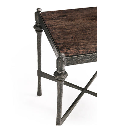 Jonathan Charles Fine Furniture - Terravita Square Side Table - 491250-BKO view 7