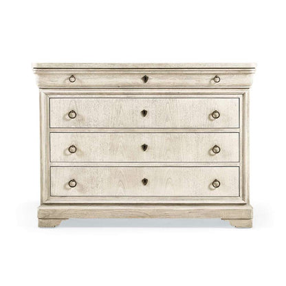 Jonathan Charles Fine Furniture - Timeless Entropy Louis Phillipe Drawer Chest in Bleached Walnut - 003-3-267-BLW veiw 2