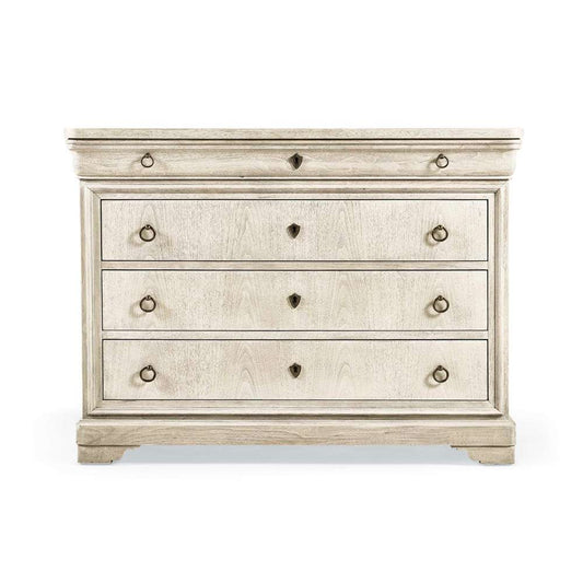 Jonathan Charles Fine Furniture - Timeless Entropy Louis Phillipe Drawer Chest in Bleached Walnut - 003-3-267-BLW veiw 2