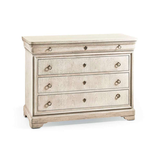 Jonathan Charles Fine Furniture - Timeless Entropy Louis Phillipe Drawer Chest in Bleached Walnut - 003-3-266-BLW veiw 1