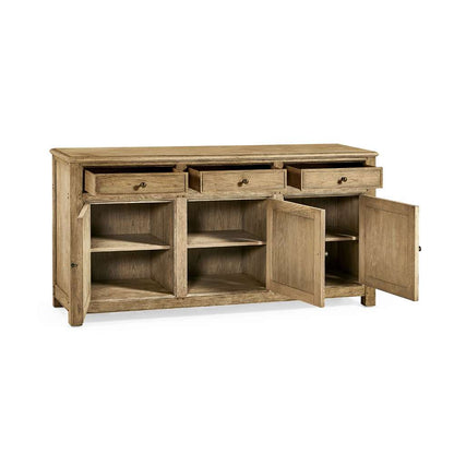 Jonathan Charles Fine Furniture - Timeless Eon Rustic French Credenza - 003-3-160-WNC veiw 2