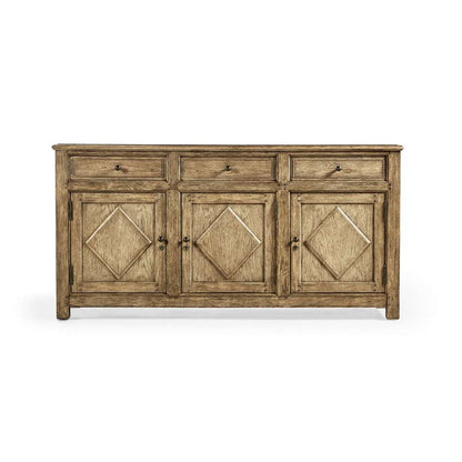 Jonathan Charles Fine Furniture - Timeless Eon Rustic French Credenza - 003-3-160-WNC veiw 3