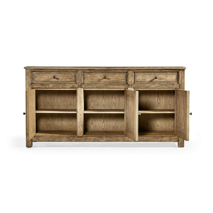 Jonathan Charles Fine Furniture - Timeless Eon Rustic French Credenza - 003-3-160-WNC veiw 4