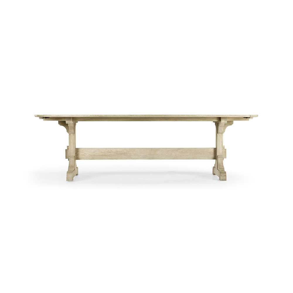 Jonathan Charles Fine Furniture - Timeless Epoch Trestle Dining Table in Stripped Oak - 003-2-A50-STO veiw 3