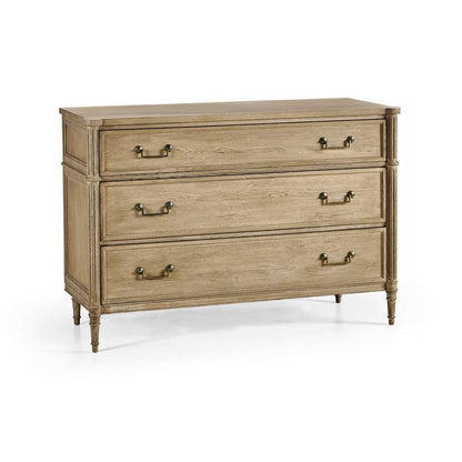 Jonathan Charles Fine Furniture - Timeless Kalpa Louis XVI Drawer Chest in Bleached Chestnut - 003-3-263-BLC veiw 1