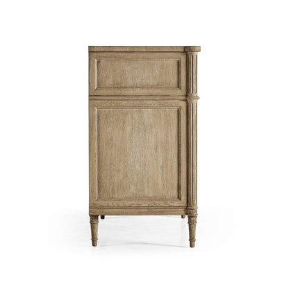 Jonathan Charles Fine Furniture - Timeless Kalpa Louis XVI Drawer Chest in Bleached Chestnut - 003-3-263-BLC veiw 4