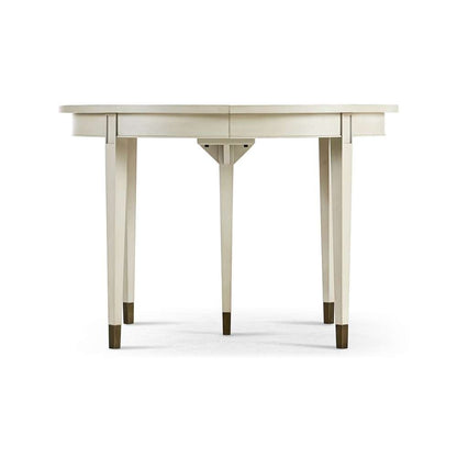 Jonathan Charles Fine Furniture - Timeless Synodic Swedish Dining Table in London Mist - 003-2-H63-LMS veiw 4