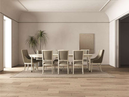 Jonathan Charles Fine Furniture - Timeless Synodic Swedish Dining Table in London Mist - 003-2-H63-LMS veiw 7
