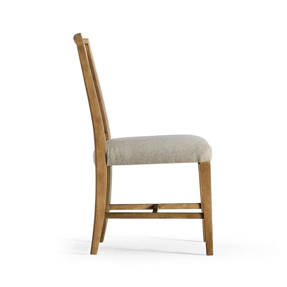 Jonathan Charles Fine Furniture - Timeless Umbra Swedish Side Chair in Sun Bleached Cherry - 003-2-120-SBC veiw 3