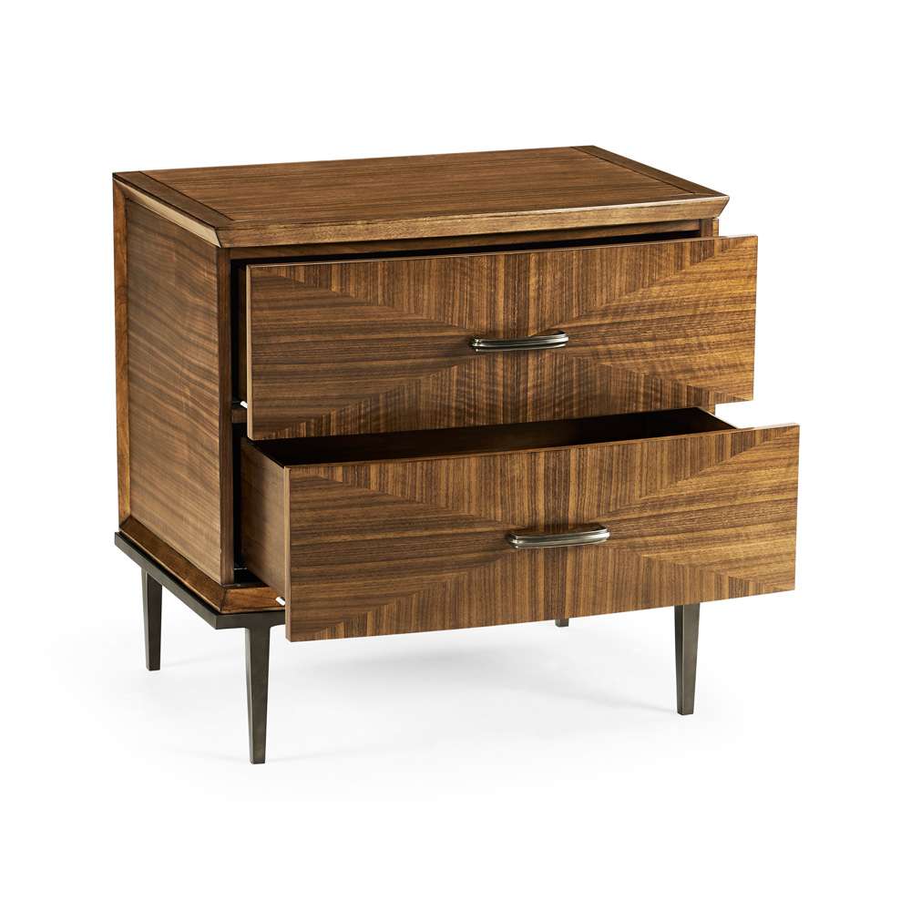Jonathan Charles Fine Furniture - Toulouse Bedside Chest - 500355-WTL veiw 2
