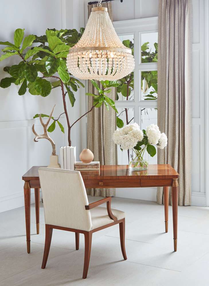 Jonathan Charles Fine Furniture - Toulouse Desk - 500376-WTL veiw 5