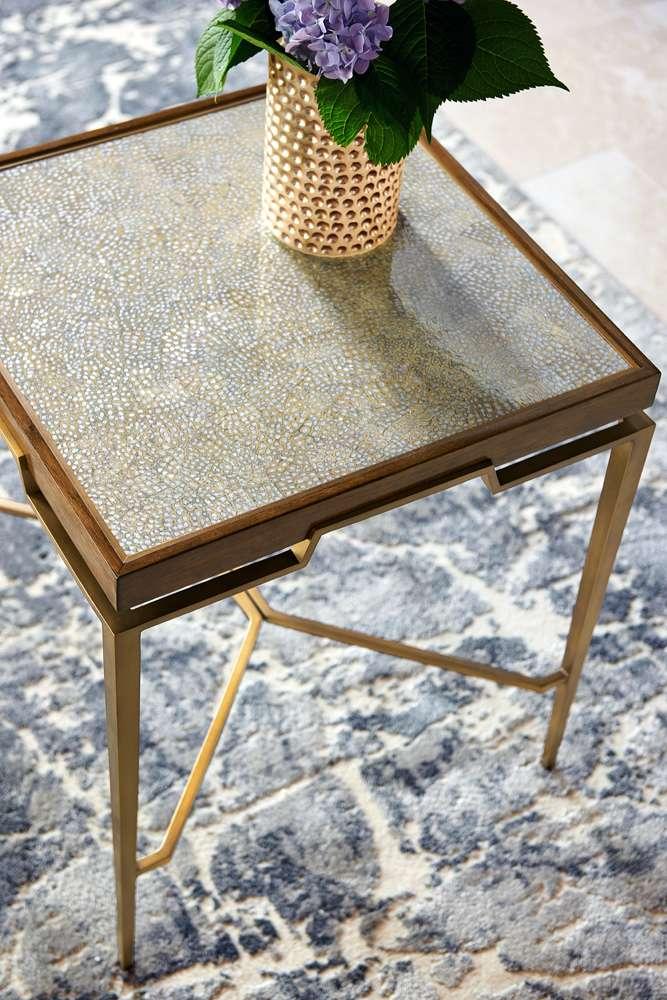 Jonathan Charles Fine Furniture - Toulouse Eggshell End Table - 500356-EA002 veiw 4