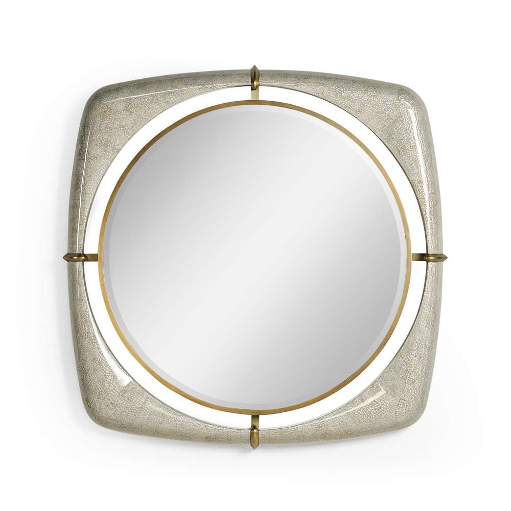 Jonathan Charles Fine Furniture - Toulouse Eggshell Mirror 42in - 500360-42D-EA002 veiw 1