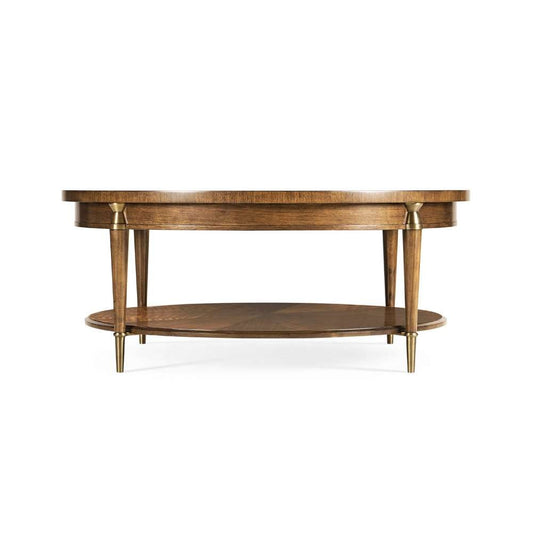 Jonathan Charles Fine Furniture - Toulouse Round Cocktail Table - 500359-WTL veiw 2