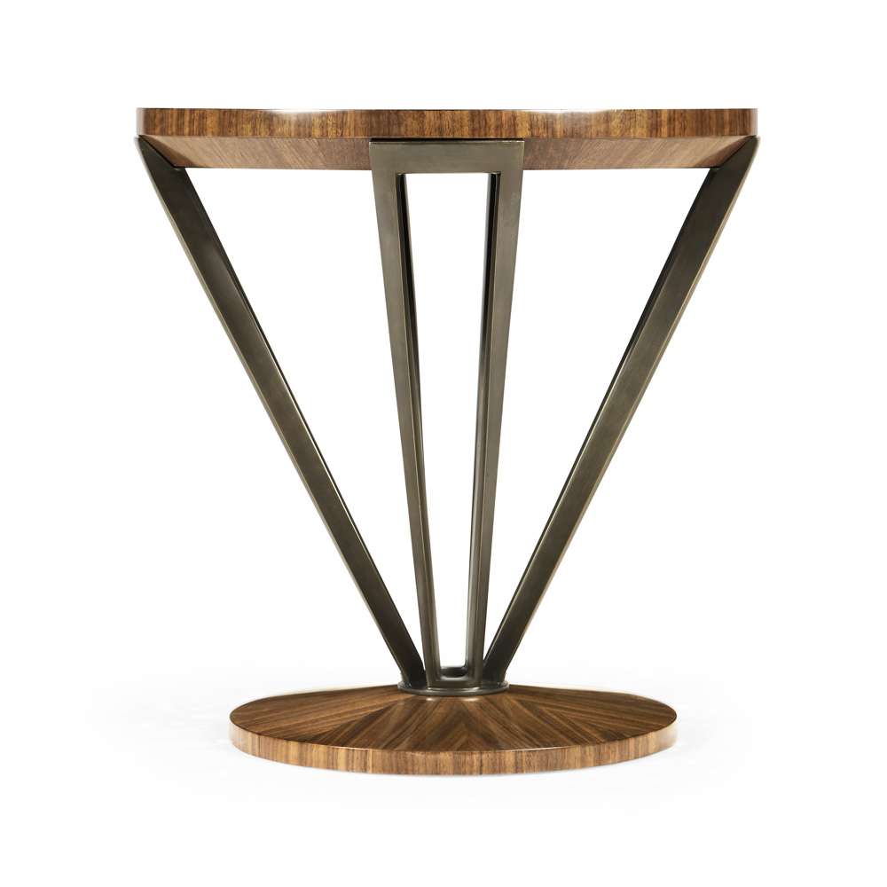 Jonathan Charles Fine Furniture - Toulouse Round Lamp Table - 500366-WTL veiw 3