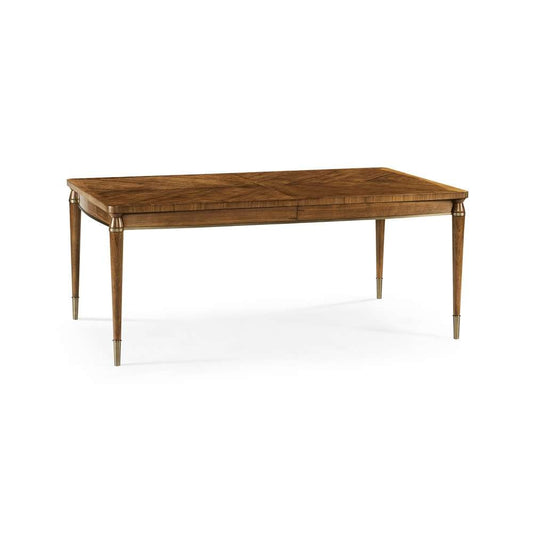 Jonathan Charles Fine Furniture - Toulouse Walnut Dining Table - 500348-120L-WTL veiw 1