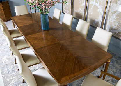 Jonathan Charles Fine Furniture - Toulouse Walnut Dining Table - 500348-120L-WTL veiw 8