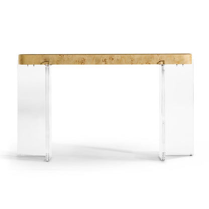 Jonathan Charles Fine Furniture - Veil Console Table - 500570-NMB view 3