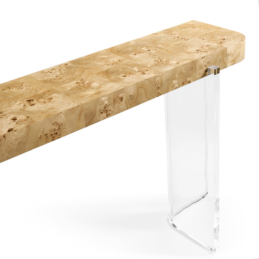 Jonathan Charles Fine Furniture - Veil Console Table - 500570-NMB view 9
