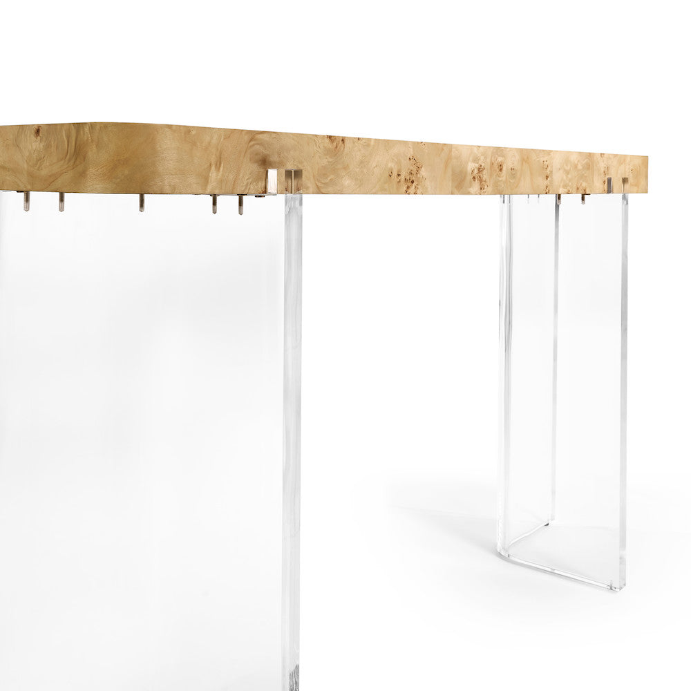 Jonathan Charles Fine Furniture - Veil Console Table - 500570-NMB view 11