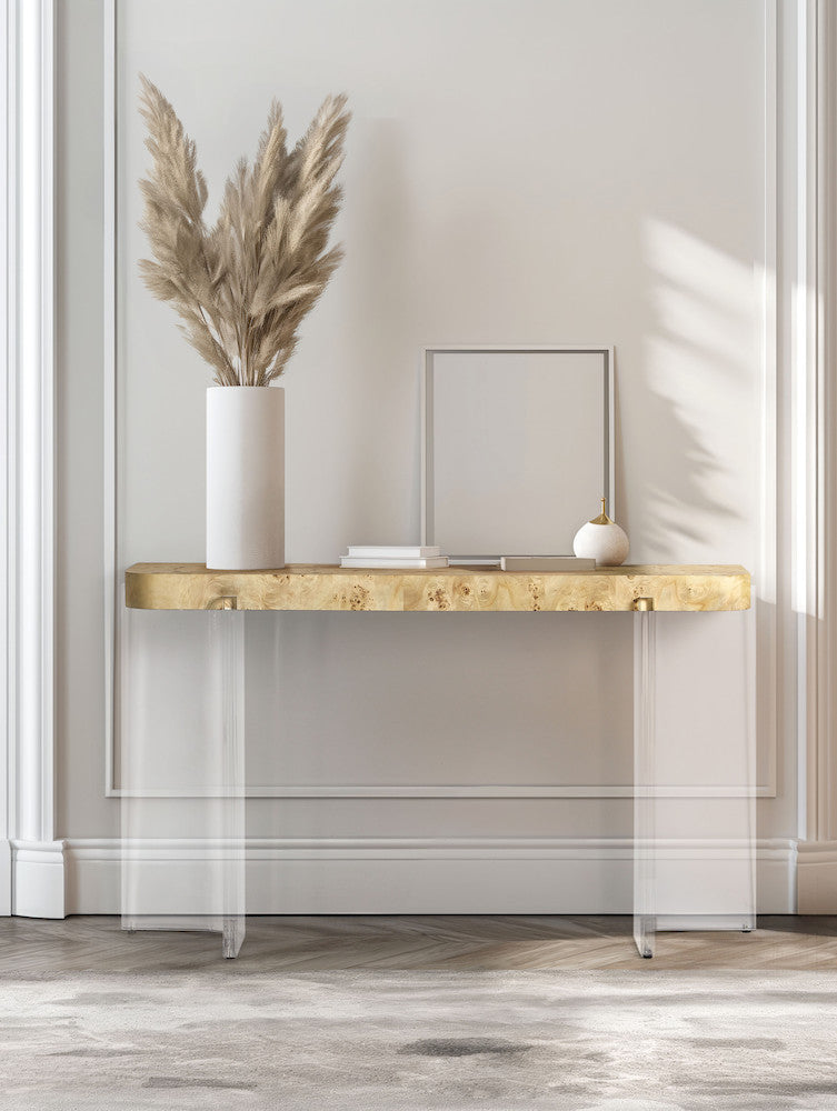 Jonathan Charles Fine Furniture - Veil Console Table - 500570-NMB view 12