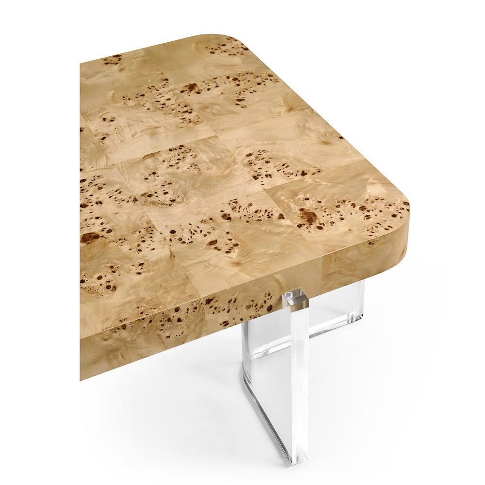 Jonathan Charles Fine Furniture - Veil Rectangular Cocktail Table - 500569-NMB view 8