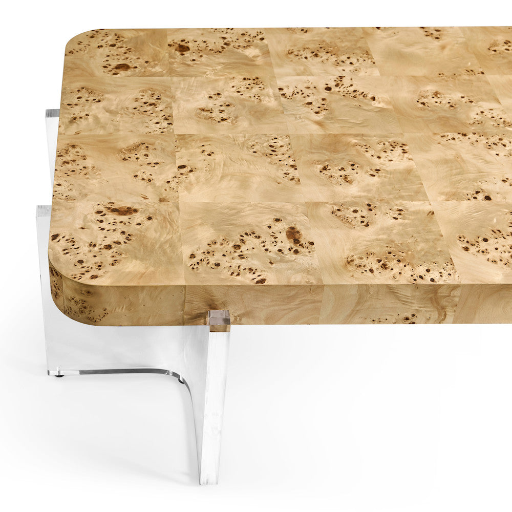 Jonathan Charles Fine Furniture - Veil Rectangular Cocktail Table - 500569-NMB view 10