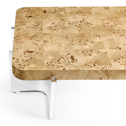 Jonathan Charles Fine Furniture - Veil Rectangular Cocktail Table - 500569-NMB view 10