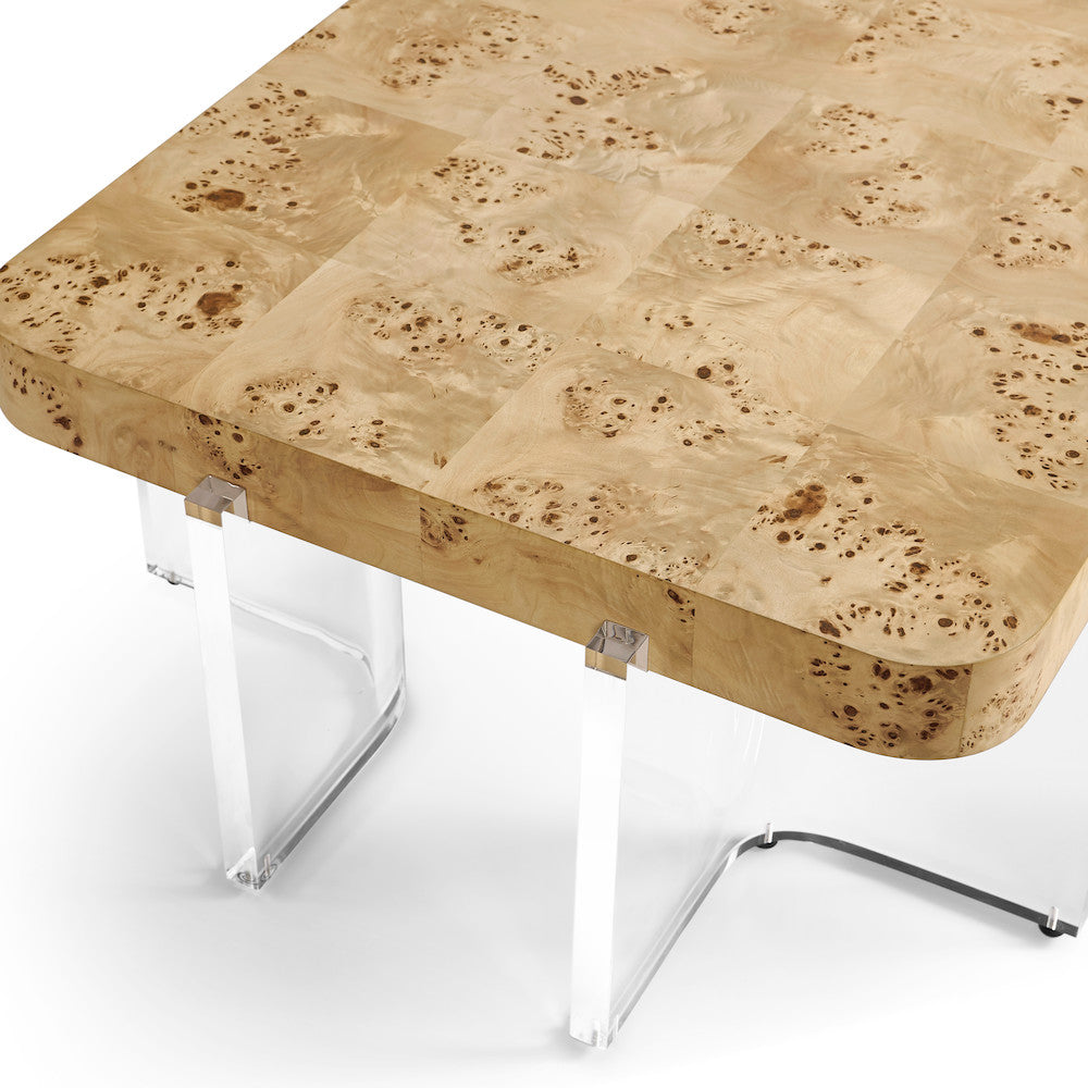 Jonathan Charles Fine Furniture - Veil Rectangular Cocktail Table - 500569-NMB view 11