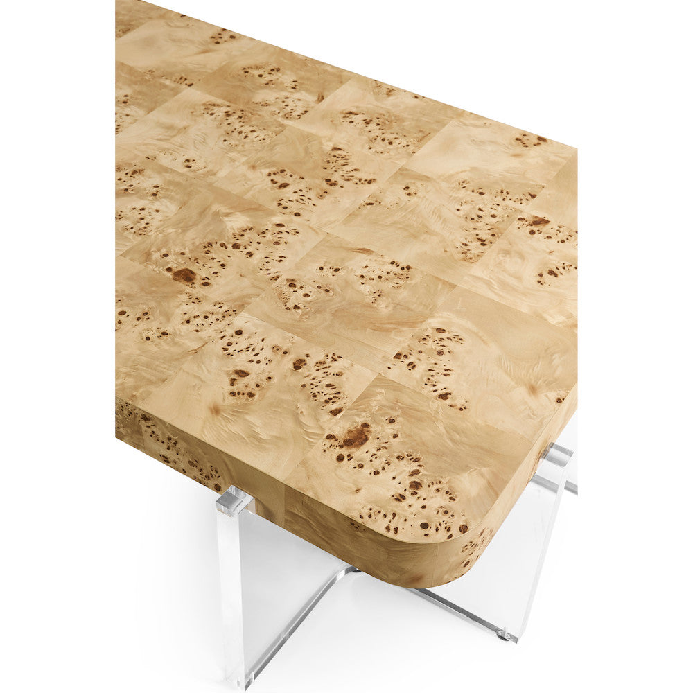 Jonathan Charles Fine Furniture - Veil Rectangular Cocktail Table - 500569-NMB view 12