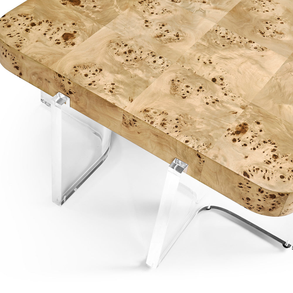 Jonathan Charles Fine Furniture - Veil Rectangular Cocktail Table - 500569-NMB view 14