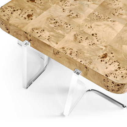Jonathan Charles Fine Furniture - Veil Rectangular Cocktail Table - 500569-NMB view 14